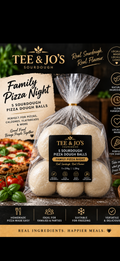 Family Pizza Night – 5 × 250g Sourdough Pizza Dough Balls